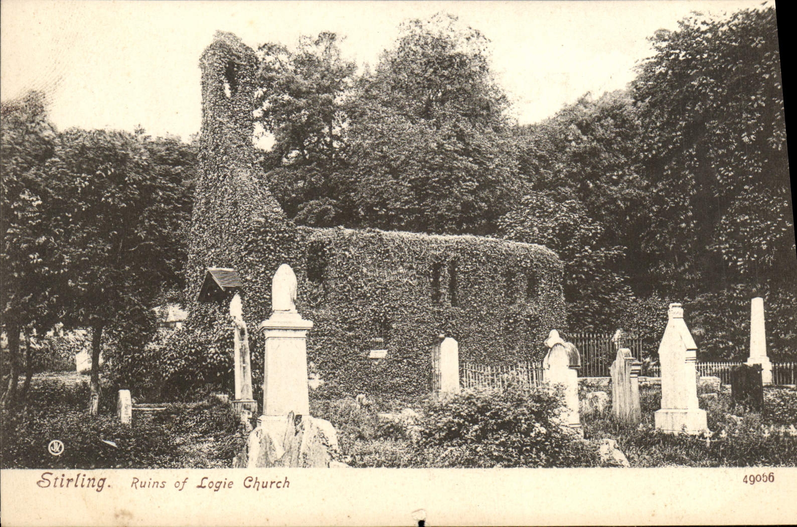 CPA Stirling Ruins Of Logie Church