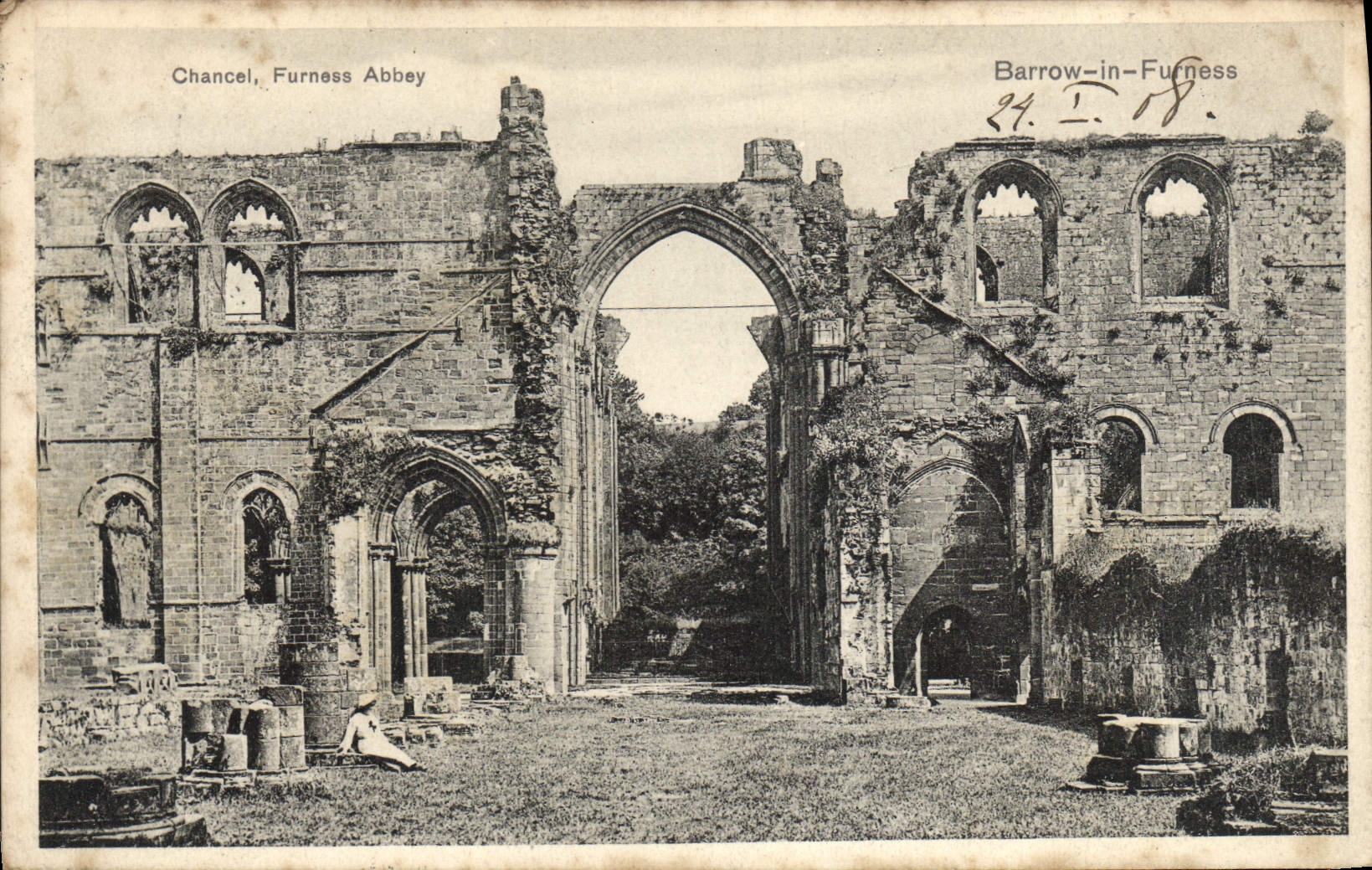 CPA Chancel Furness Abbey Barrow In Furness