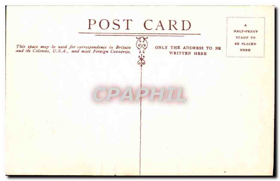 CPA Fiels Of Bannockburn — Rückseite