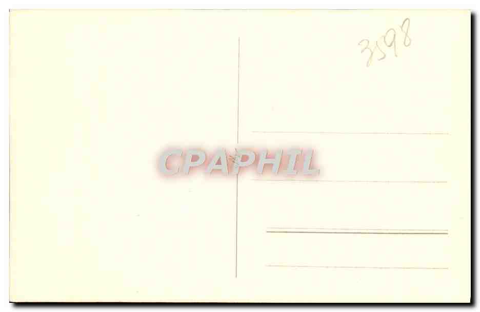CARTE PHOTO Tivoli Villa d'Este — Rückseite