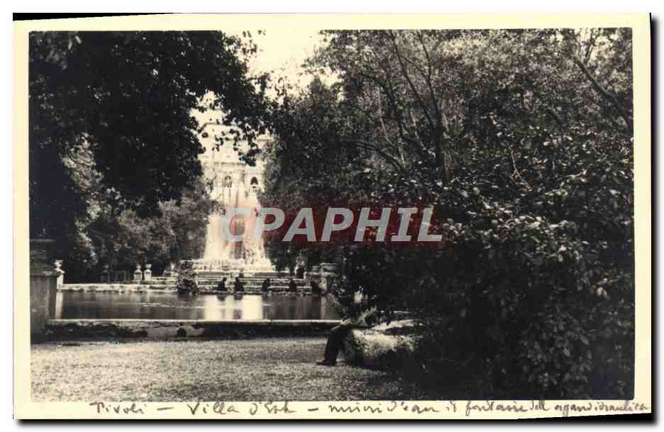 CARTE PHOTO Tivoli Villa d'Este 