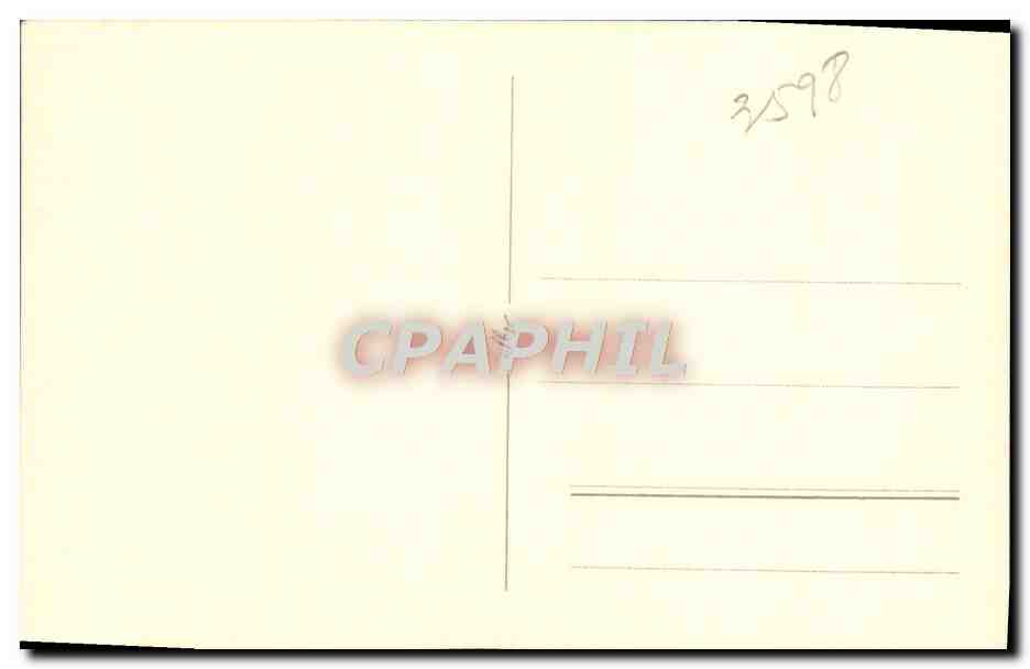 CARTE PHOTO Tivoli Villa d'Este  — Rückseite