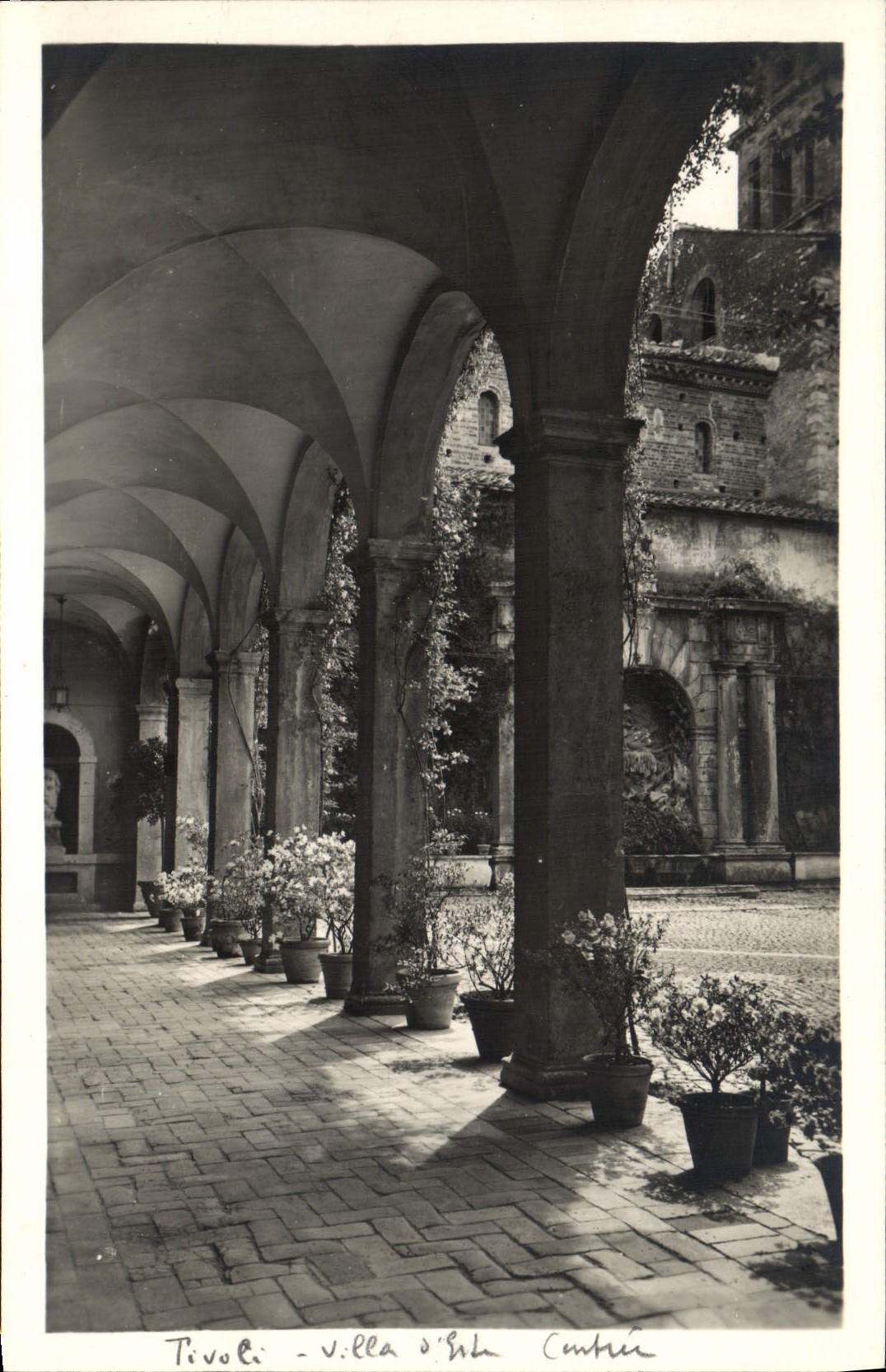 CARTE PHOTO Tivoli Villa d'Este