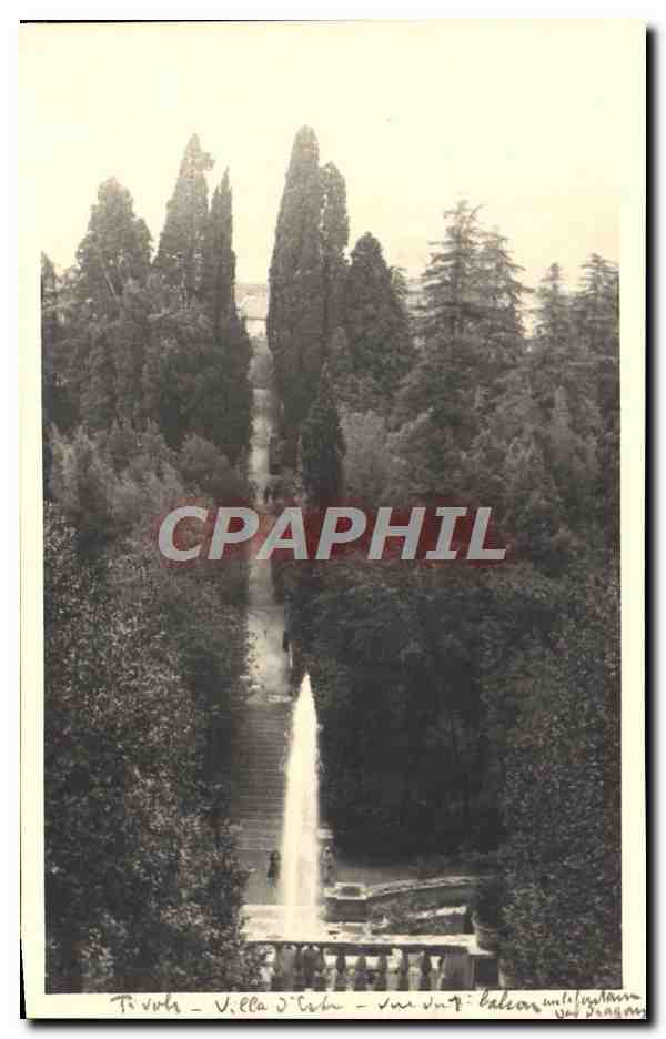 CARTE PHOTO Tivoli Villa Villa d'Este