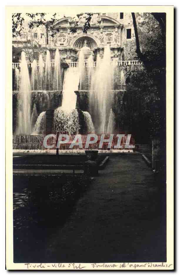 CARTE PHOTO Tivoli Villa d'Este
