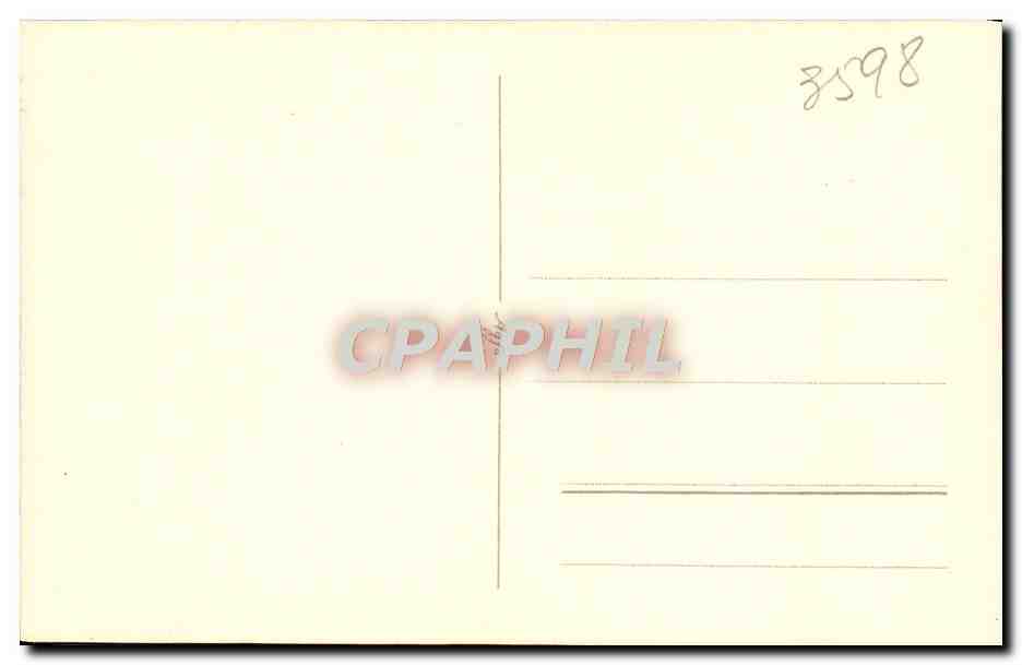 CARTE PHOTO Tivoli Villa d'Este — Rückseite