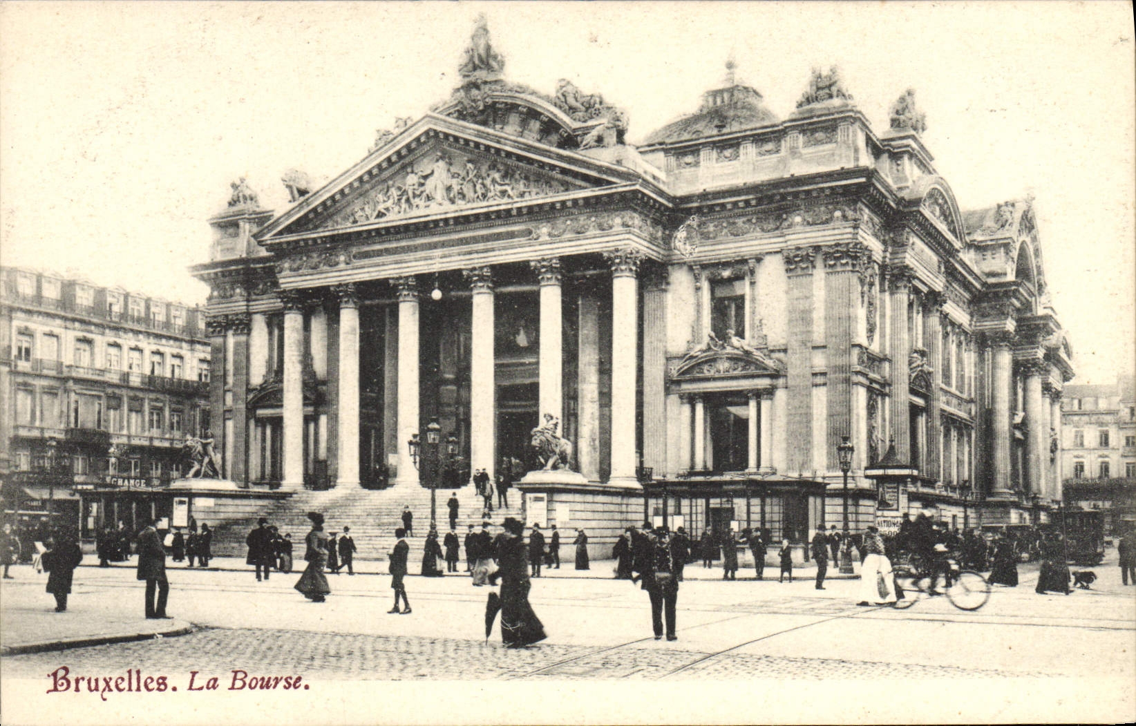 CPA Bruxelles La Bourse