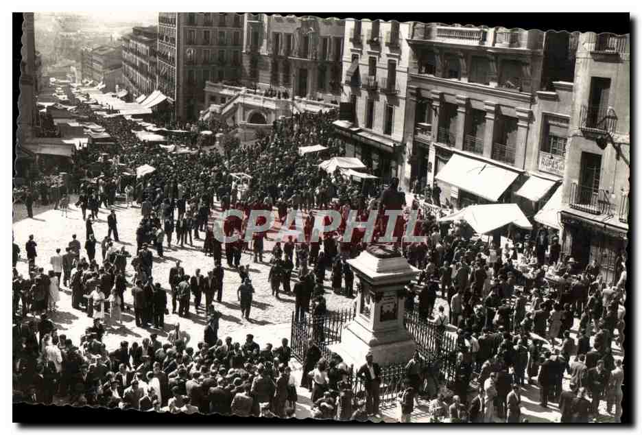 CPM Madrid Cabecera Del Rastro Y Estatua A Cascorro