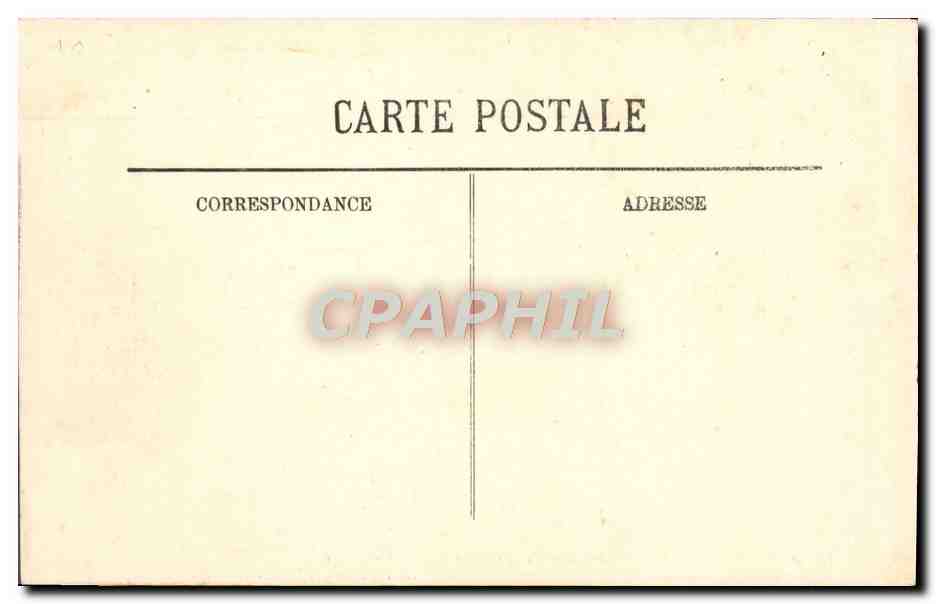 CPA Auvergne Puy De Dome Les Ruines Du Temple De Mercure et la chaine des sommets — Verso