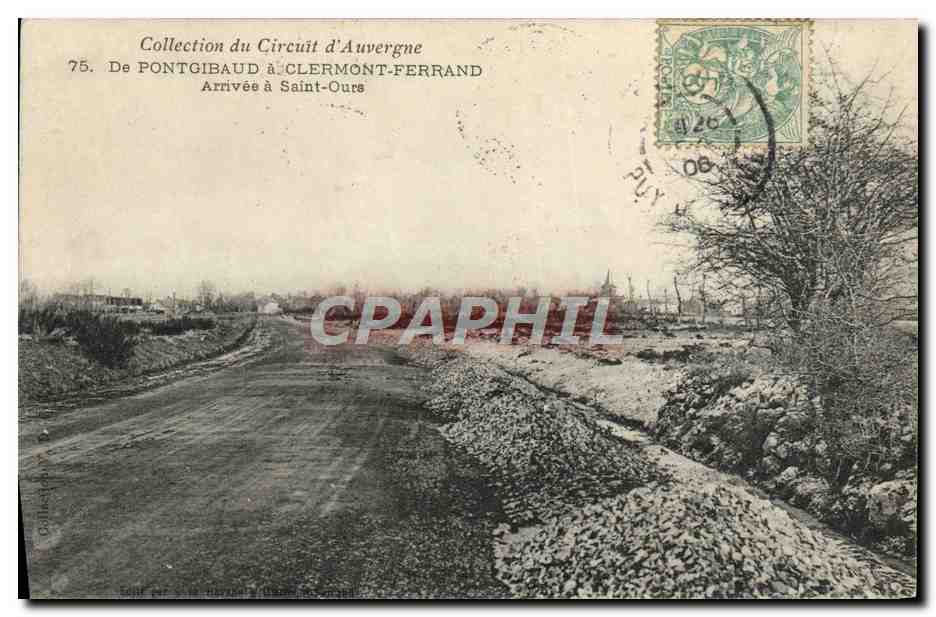 Arrivée à Saint-Ours — Collection du Circuit d'Auvergne — n°75