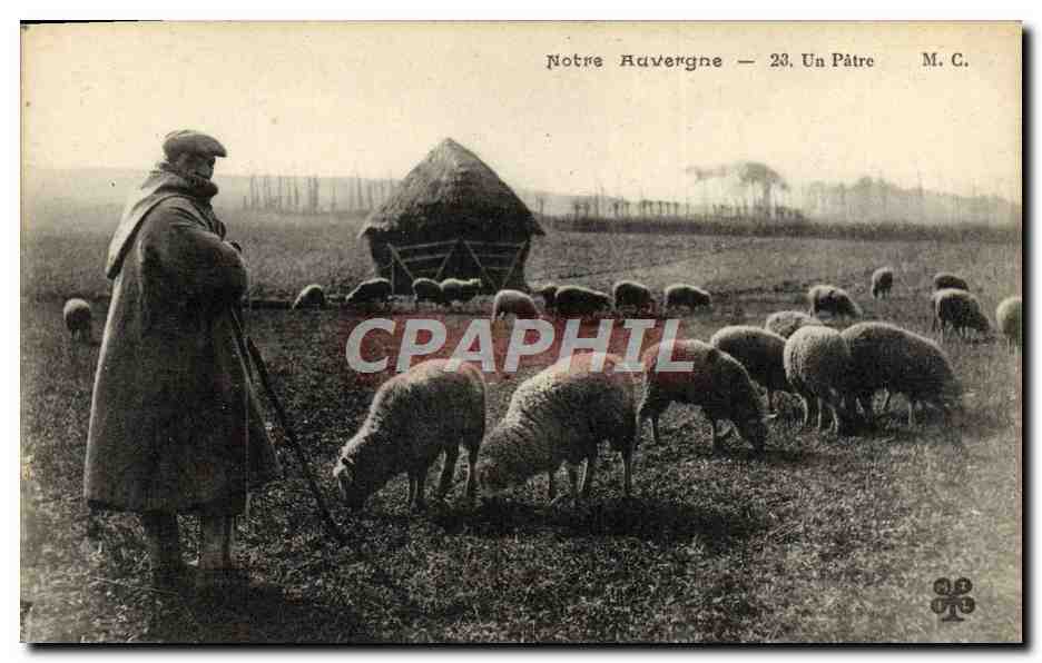Notre Auvergne — 23. Un Pâtre — M. C.