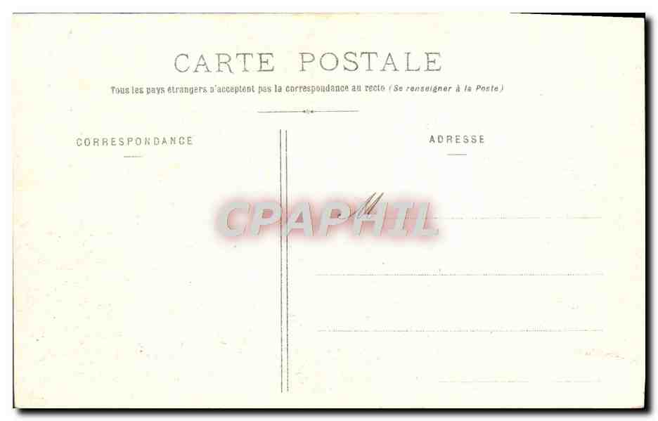 CPA Vue Prise Du Sommet Du Puy De Dome — Rückseite