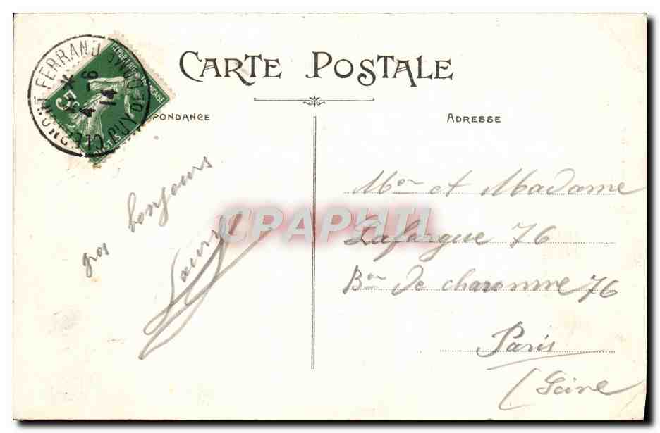CPA Autour Du Puy De Dome La Fontaine Du Berger Vue Generale — Reverso