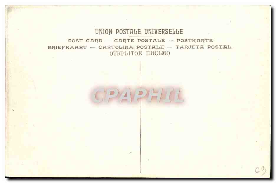 CPA Coupe Gordon Bennett 1905 Circuit Michelin Virage Et Pont Entre Laqueille Et Bourg Lastic Automobile  — Verso