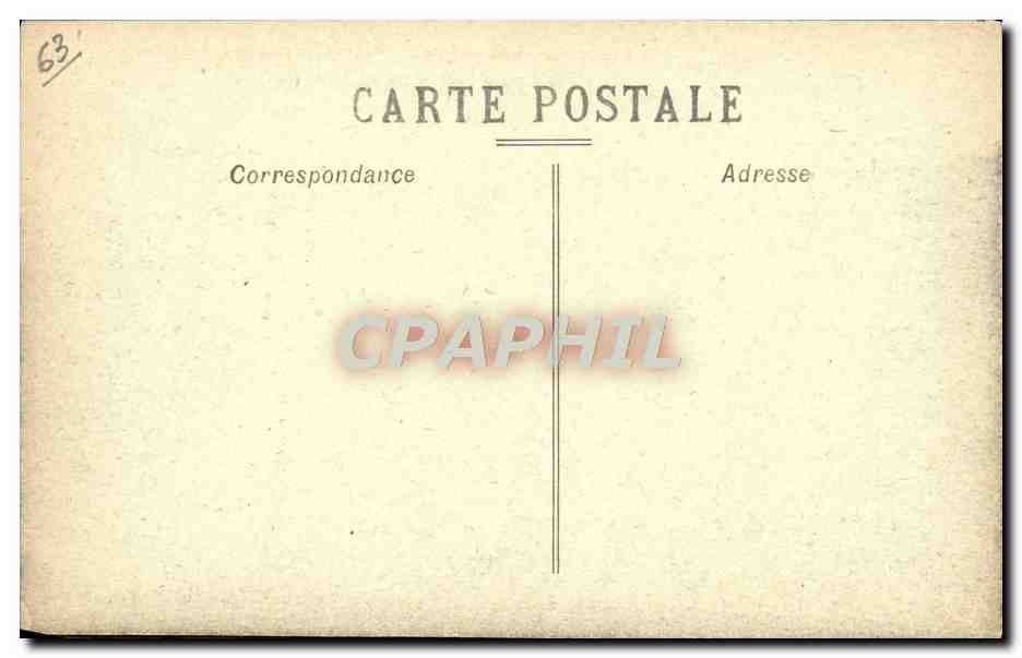 Rochefort-Montagne — Vue générale (prise du Pré Chapelle) — Éditeur : Léon Vve Daloaux, Rochefort — Reverso