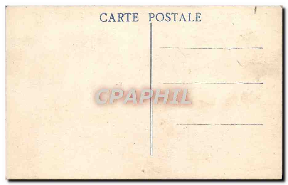 CPA Aux Environs De Montel De Gelat Etang De Chancelade — Rückseite