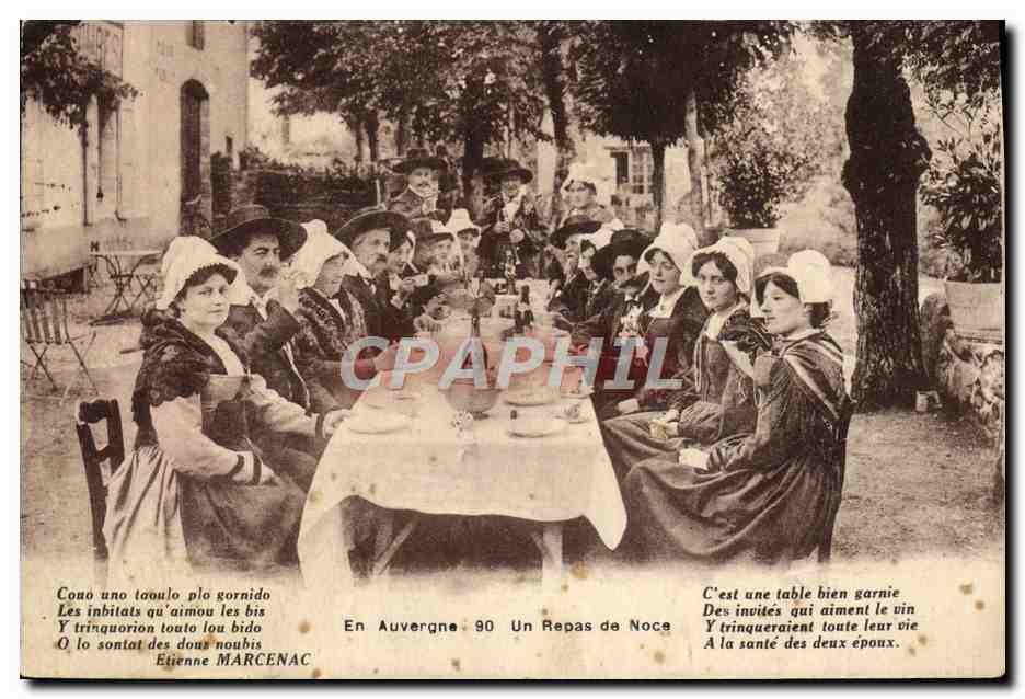 Un Repas de Noce — En Auvergne — Étienne MARCENAC