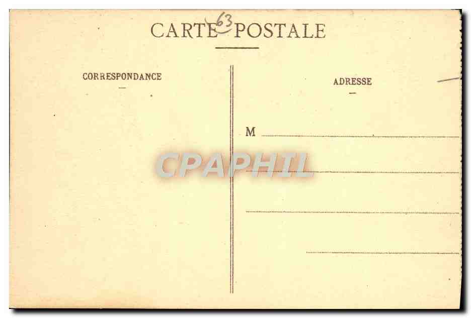 Danse folklorique à La Bourrerie d'Hubergnon — éditeur Uffirendelle, Paris — Achterkant