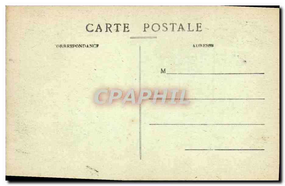 La Bourrée (Lo Tournichaire) — scène de village — Éditeur : M. Licardies, 1899 — Reverso