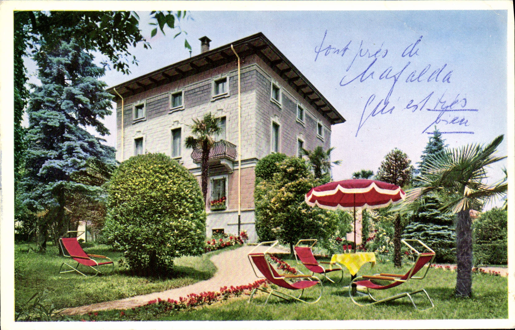 CPM Lugano Paradiso Hotel Pensione Paradiso Ex Britannia