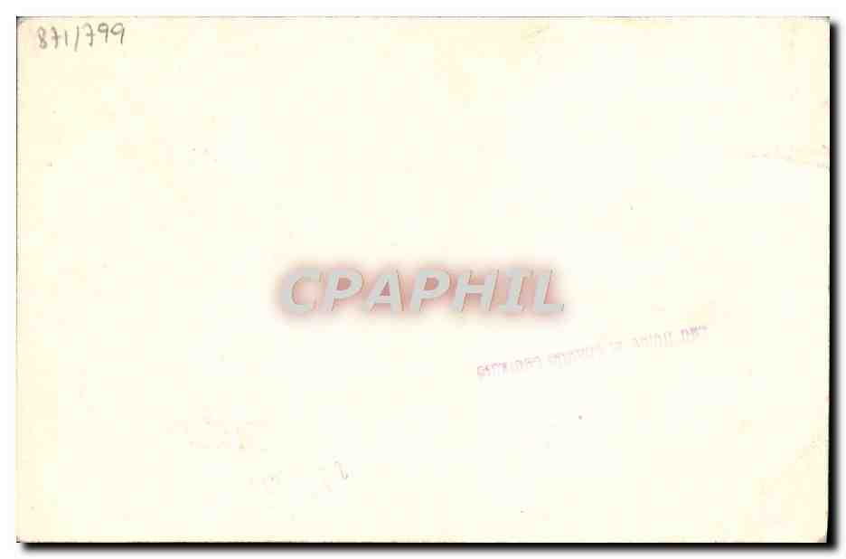 CPA Hotel De Londres Brigue Valais — Rückseite