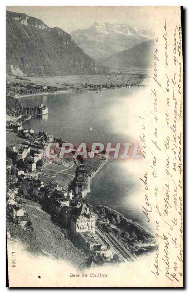 CPA Chateau de Chillon Baie de