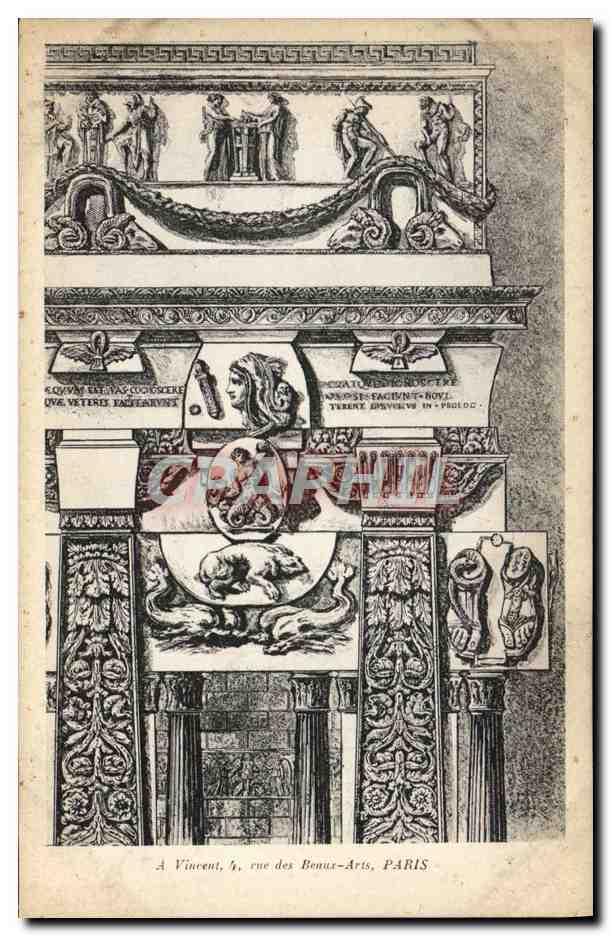 CPA Fantaisie Decor antique 