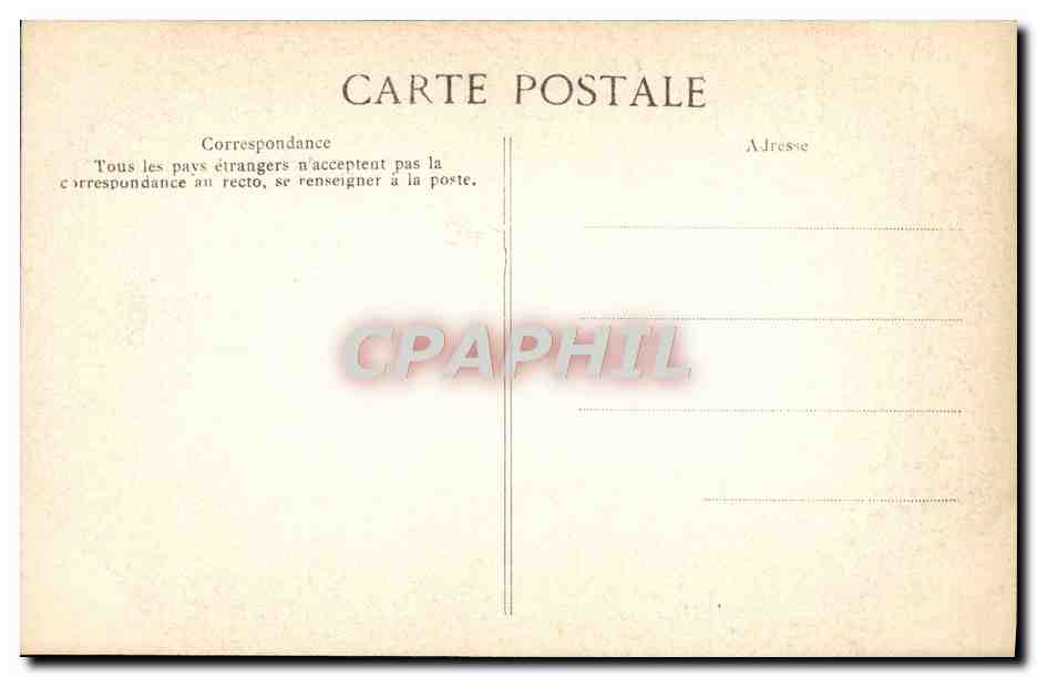 CPA Fantaisie Decor antique  — Verso