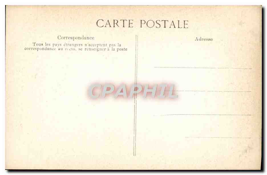 CPA Fantaisie Decor antique — Verso