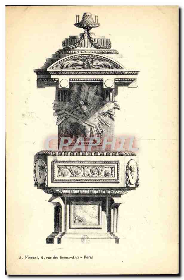 CPA Fantaisie Decor antique