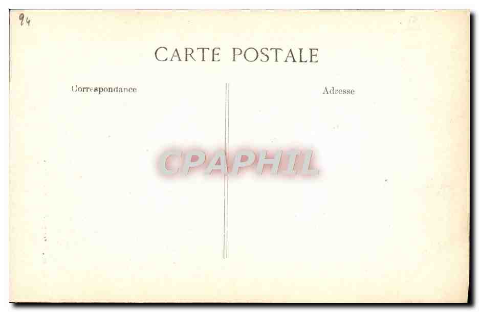 CPA Fantaisie Decor antique — Verso