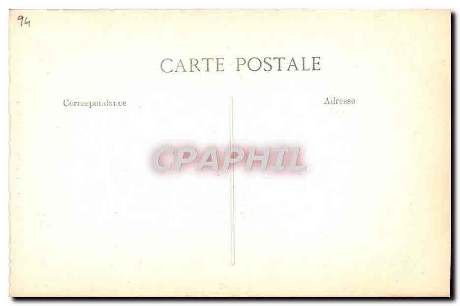 CPA Fantaisie Decor antique — Verso