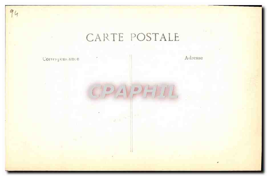 CPA Fantaisie Decor antique — Verso