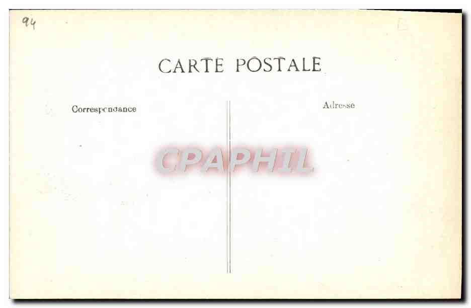 CPA Fantaisie Decor antique — Verso