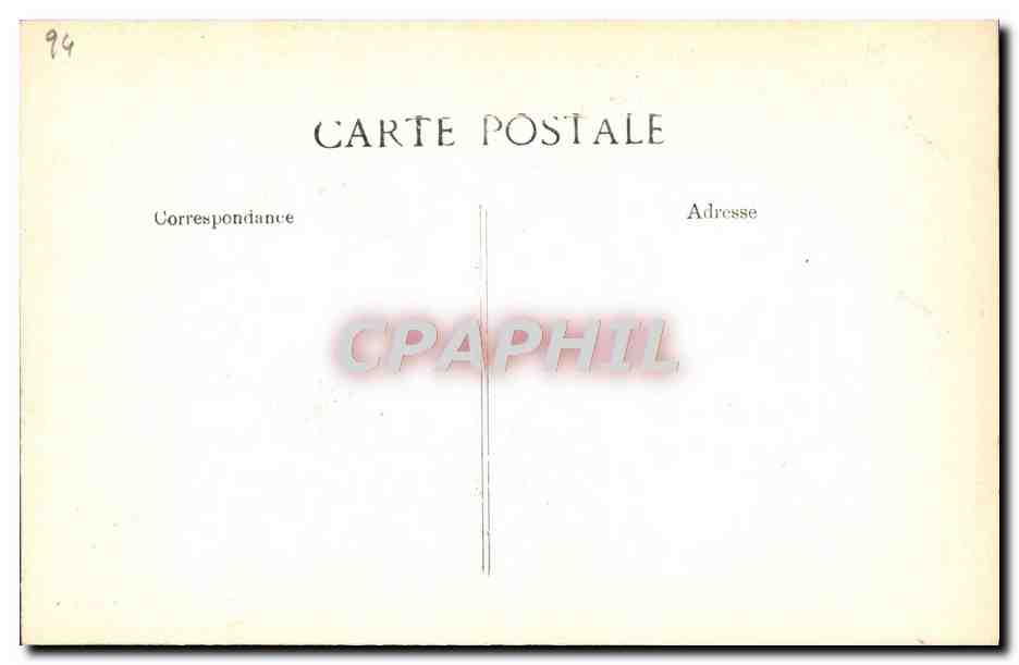 CPA Fantaisie Decor antique — Verso