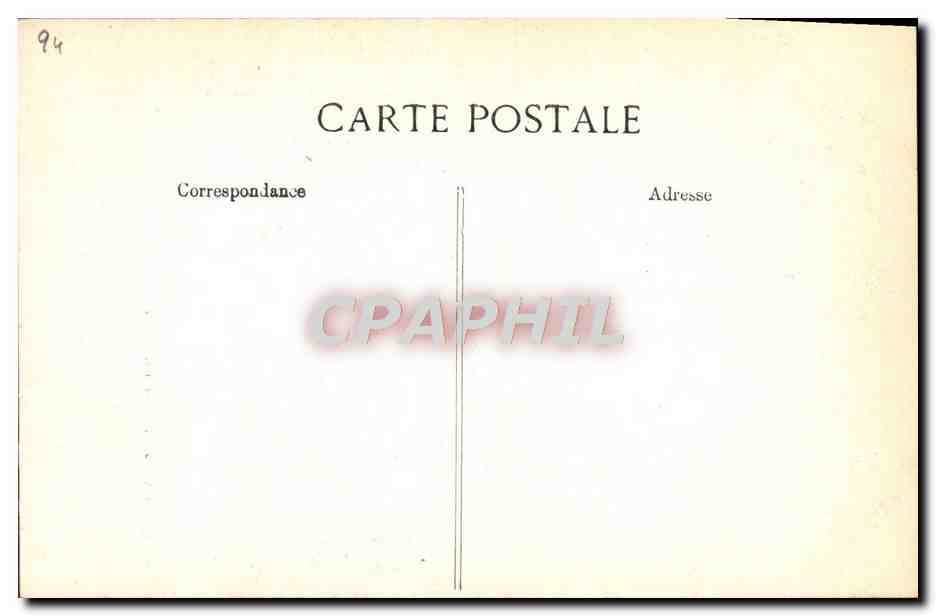 CPA Fantaisie Decor antique — Verso