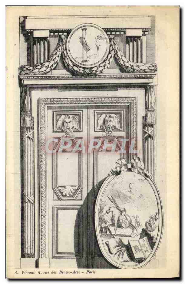 CPA Fantaisie Decor antique