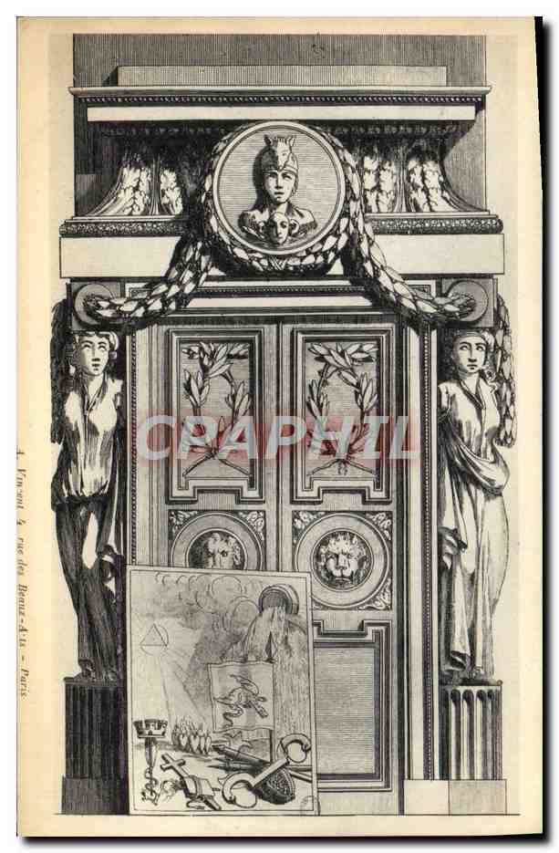 CPA Fantaisie Decor antique