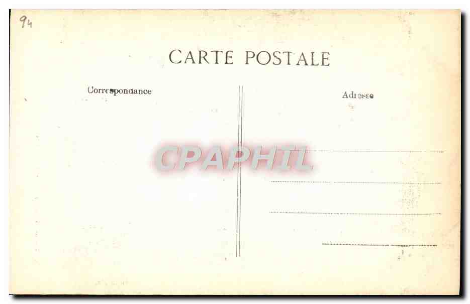 CPA Fantaisie Decor antique — Verso