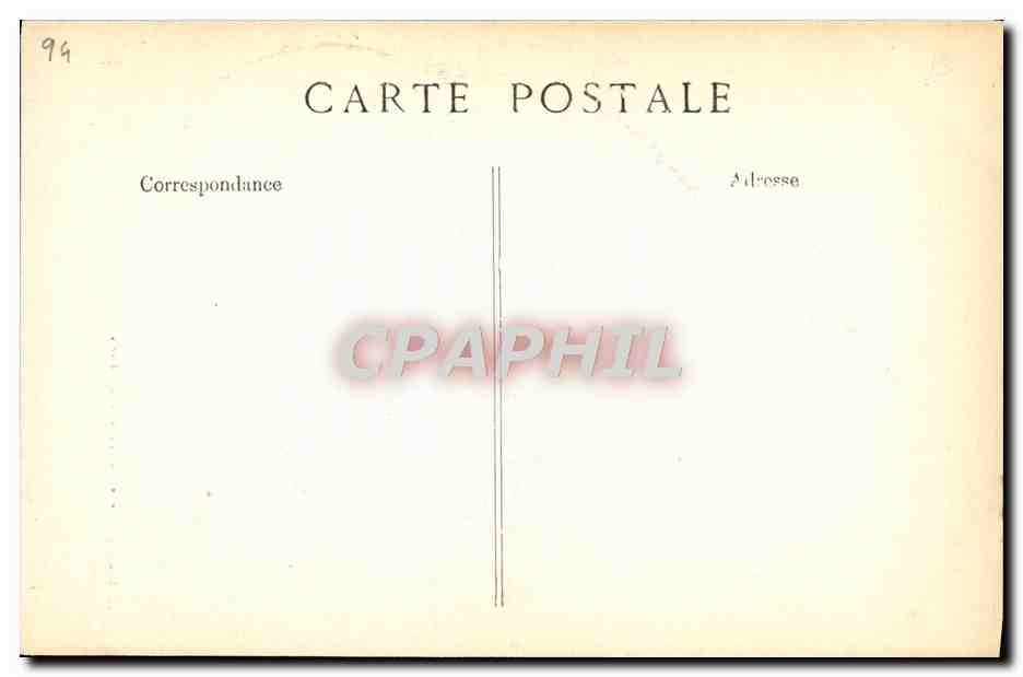 CPA Fantaisie Decor antique — Verso