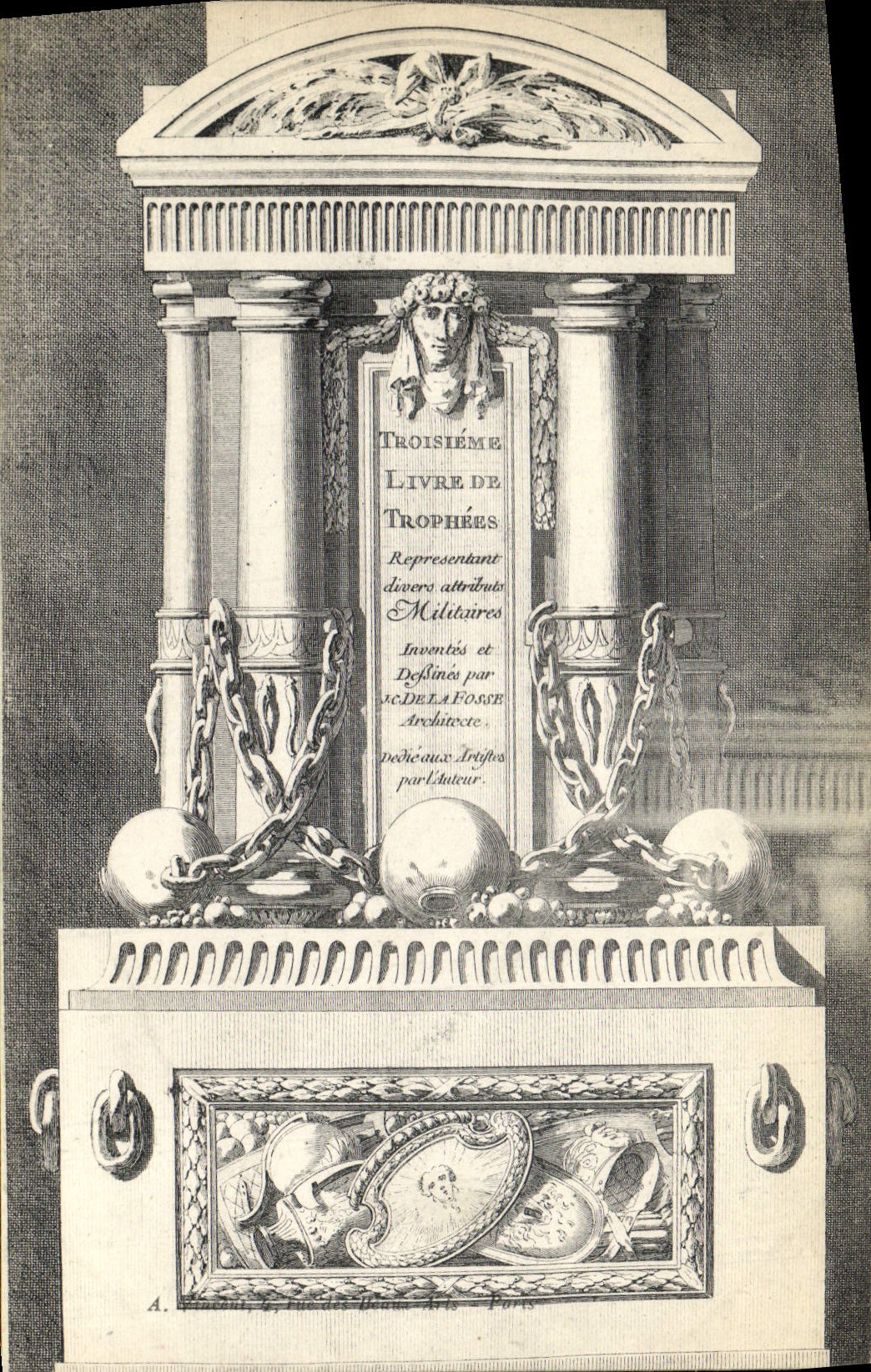 CPA Fantaisie Decor antique