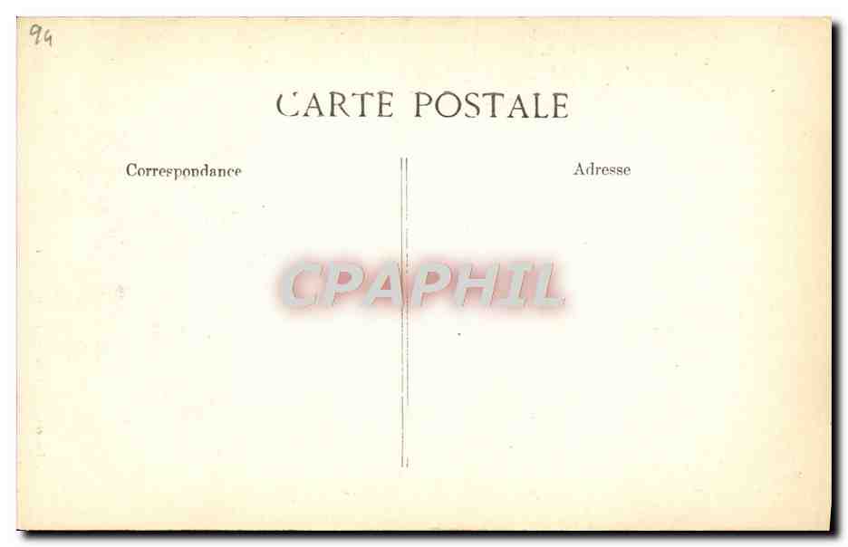 CPA Fantaisie Decor antique Lion — Verso