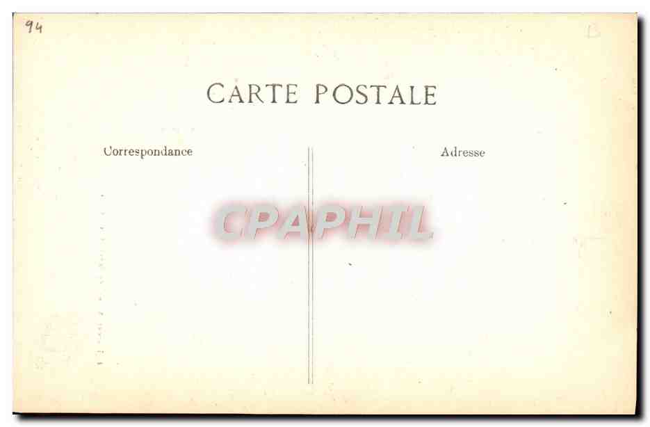 Portrait de femme — décoration de cheminée — A. Vincent, 4, rue des Beaux-Arts - Paris — Verso