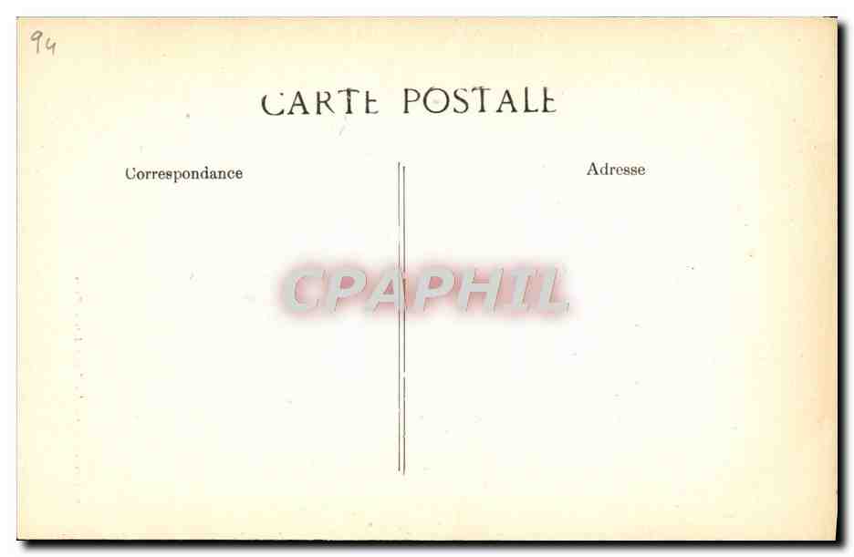 CPA Fantaisie Decor antique — Verso