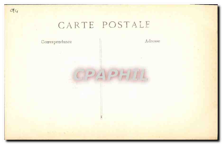 CPA Fantaisie Decor antique — Verso