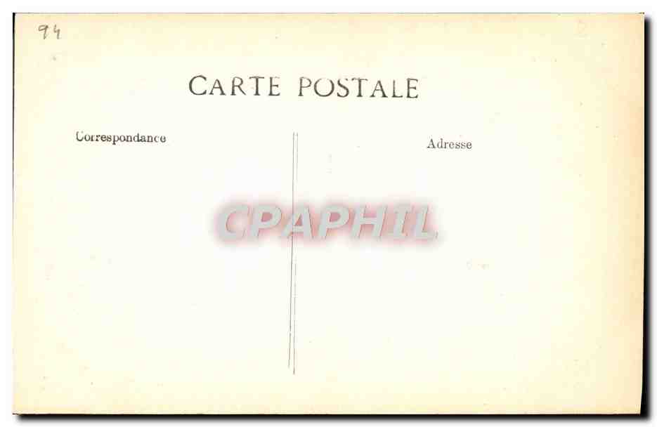 CPA Fantaisie Decor antique — Verso