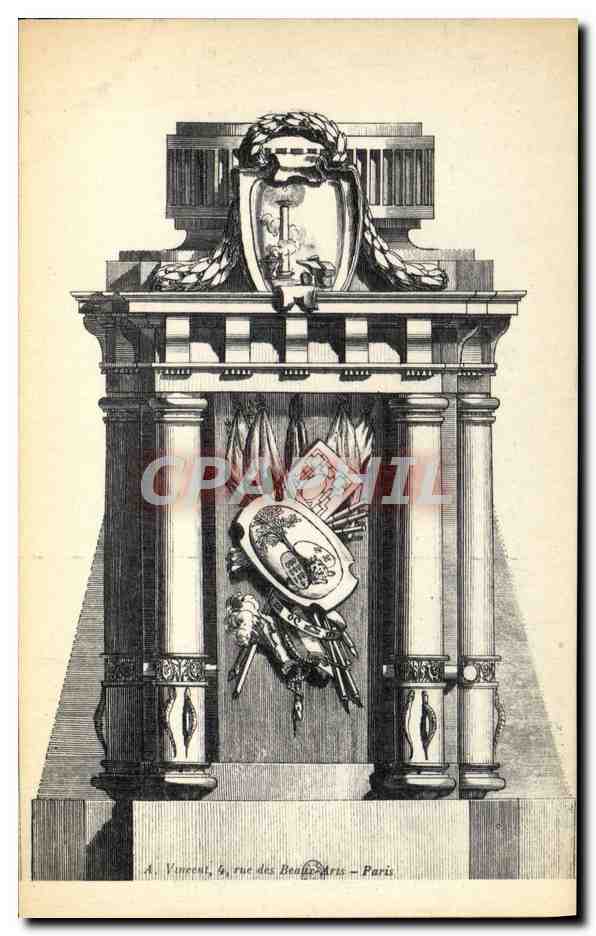 CPA Fantaisie Decor antique