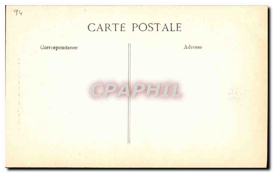 CPA Fantaisie Decor antique — Rückseite