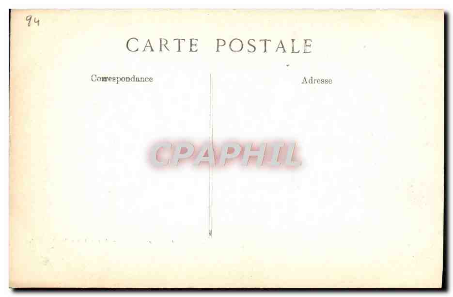 CPA Fantaisie Decor antique — Verso
