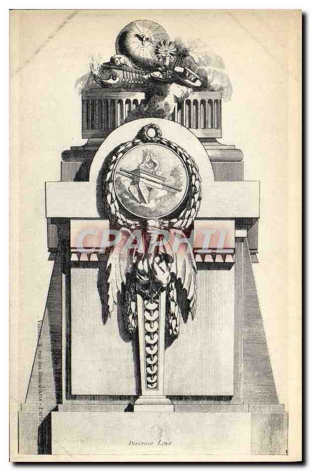 CPA Fantaisie Decor antique